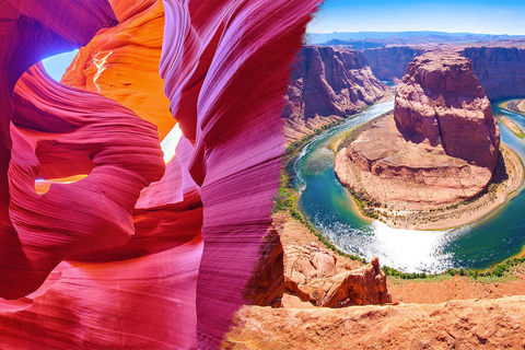 Las Vegas: Antelope Canyon, Horseshoe Bend Tour with Lunch Lower Antelope Canyon (By Van/Up to 14 people)