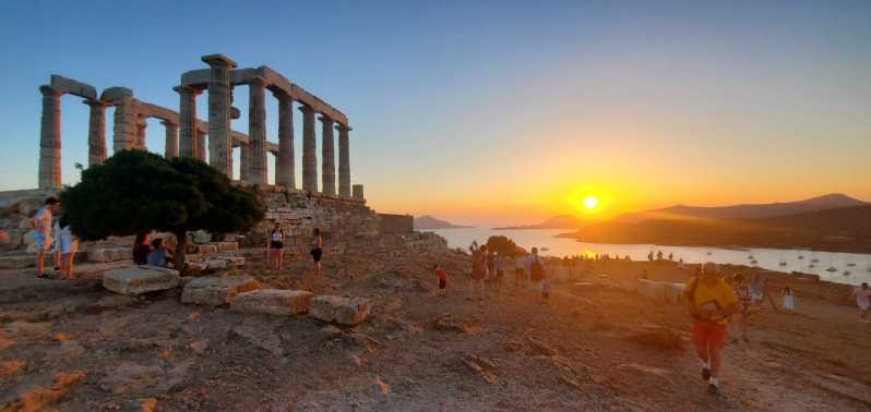 Athen: Cape Sounio & Poseidon Temple-tur med lydguide