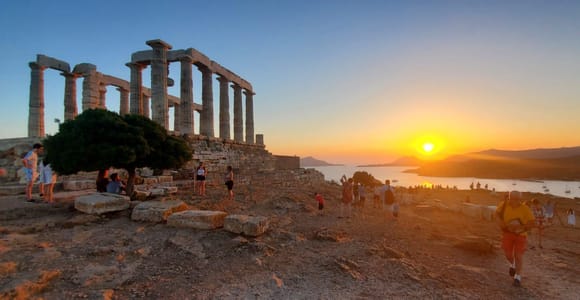 Athen: Kap Sounio & Poseidon-Tempel-Tour mit Audioguide