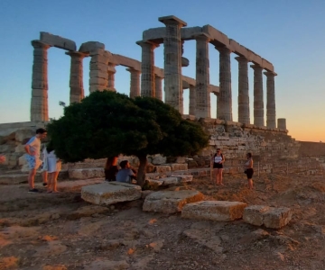 Atene: escursione a Capo Sunio e al Tempio di Poseidone con audioguida