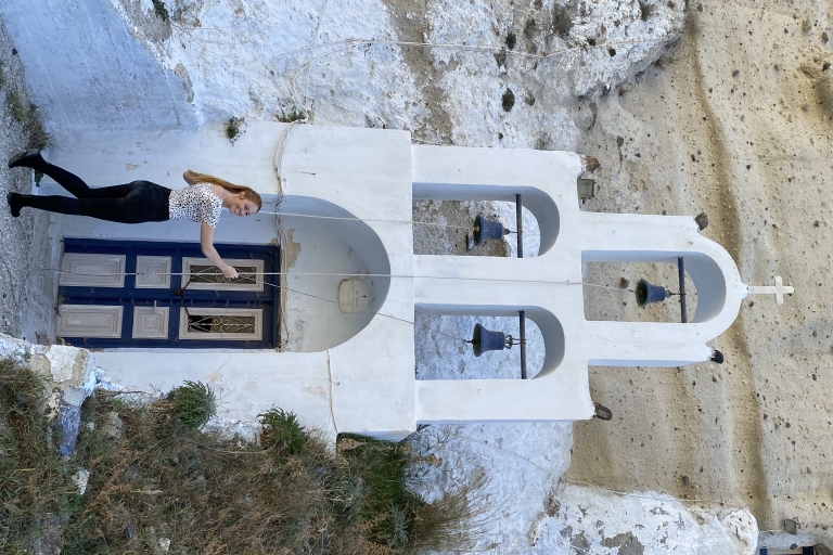 Santorin : Dégustation de vin et visite d'une grotteVisite privée