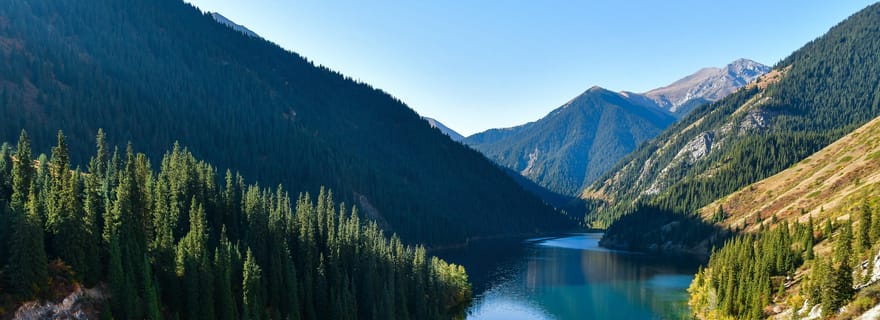 Almaty : circuit dans le canyon de Charyn, les lacs Kolsai et Kaindy