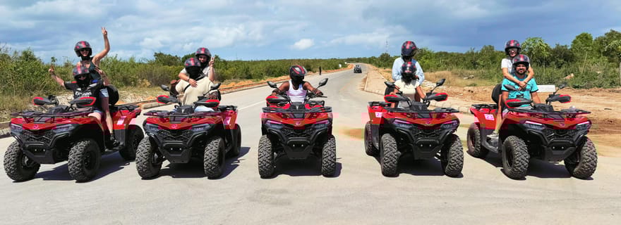 Zanzibar : Adventure en Quad depart de Kendwa ou Nungwi
