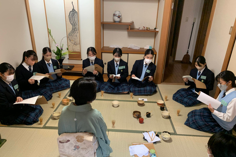 Kyoto: cérémonie du thé traditionnelle et confection du thé matchaCérémonie de thé privée