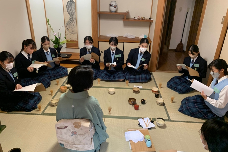 Kyoto: cérémonie du thé traditionnelle et confection du thé matchaCérémonie de thé privée
