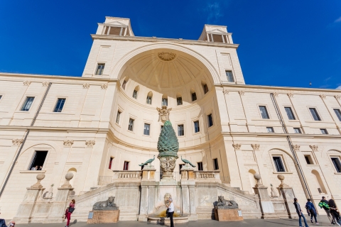 Rome : musées du Vatican et chapelle Sixtine en 3 hVisite du matin en portugais