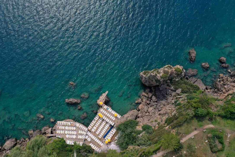 Antalya: Ontspannen boottocht met lunch naar de Duden watervalOntmoeting op de boot