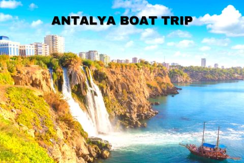 Gita giornaliera in barca alla cascata di Antalya Lower Düden