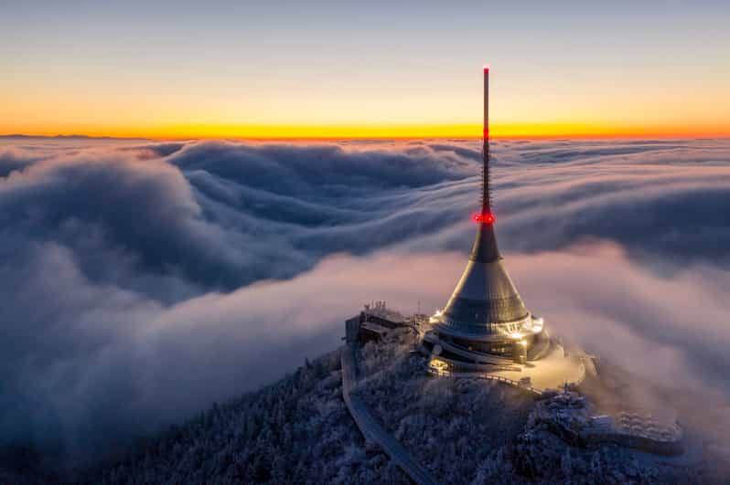 From Prague Guided Snowshoe Tour with Mountain Views GetYourGuide