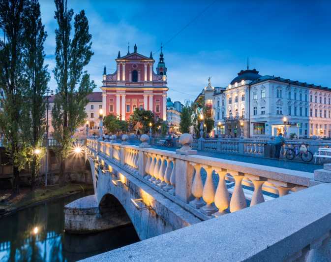 Lublana: Prywatna piesza wycieczka po mieście z degustacją potraw