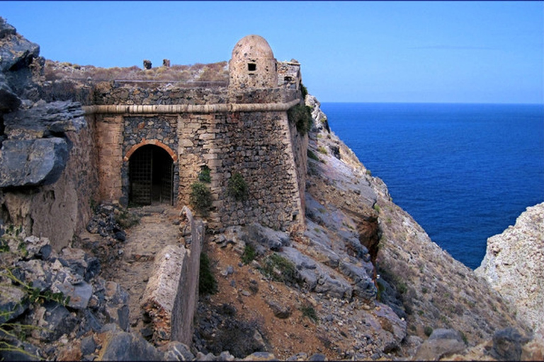 Heraklion: excursão de um dia à ilha de Gramvousa e praia de BalosViagem de um dia: embarque em Heraklion e Ammoudara