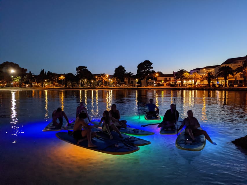 Stand Up & Shine Night SUP (paddle boarding) Glow Tour with Nocqua