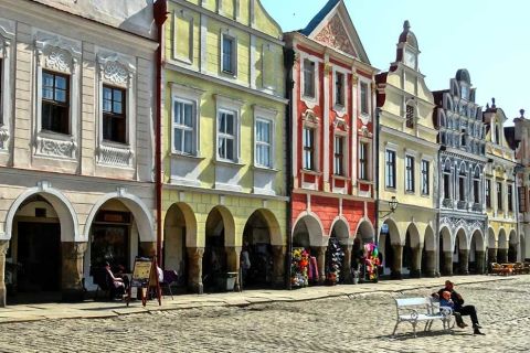 The Painted Ladies of Telč: A Self-Guided Audio Tour