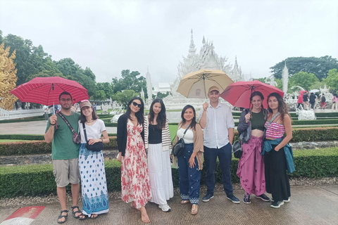Chiang Rai:Guided Highlights Full-Day Tour-FREE LUNCH BUFFET Experience the Wonders of Chiang Rai with Free Thai Buffet