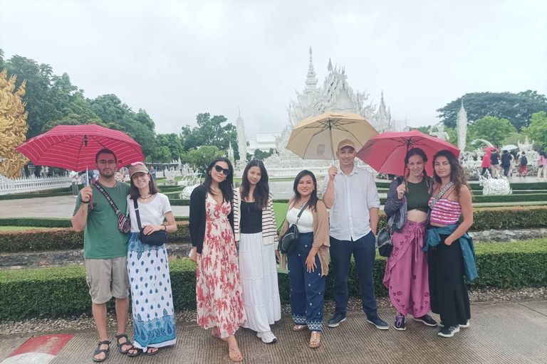 Chiang Rai:Guided Highlights Full-Day Tour-FREE LUNCH BUFFET Experience the Wonders of Chiang Rai with Free Thai Buffet