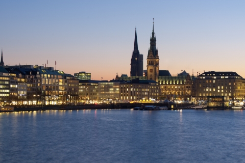 Hamburgo: búsqueda del tesoro móvil autoguiada y recorrido a pie