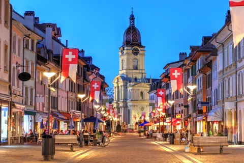 Lausanne: Smartphone-Schnitzeljagd und Stadtrundfahrt