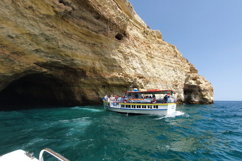 Benagil Cave Tour with Swim Stop, free Drink & Sunset Option Benagil Caves & Coast Boat Tour with Swim Stop and Drink