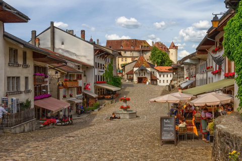 Excursion privée d&#039;une journée en voiture de Berne à Gruyères et Fribourg