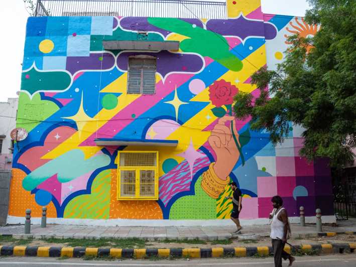 Tour di Dharavi e passeggiata di arte di strada