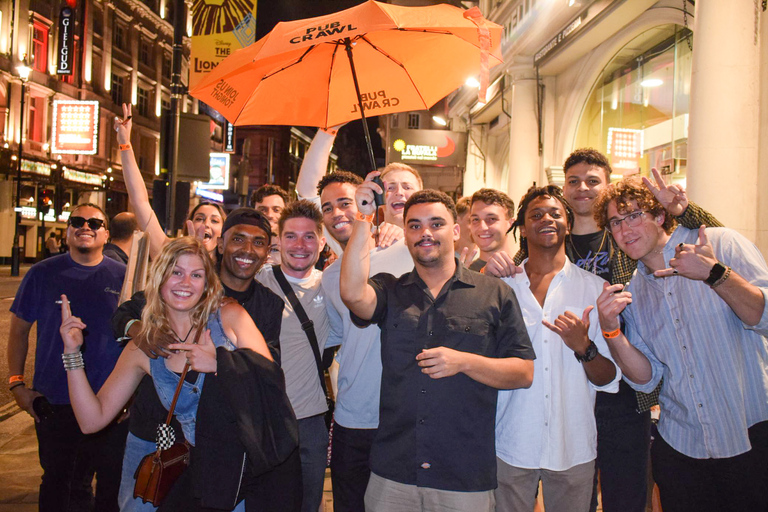 Londres : tournée des bars et visite nocturne