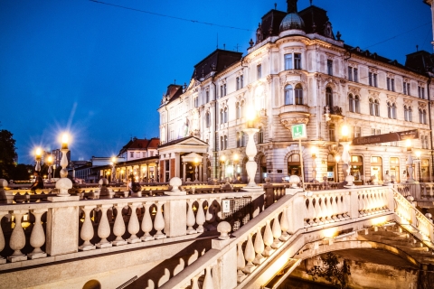 Lublana: Najważniejsze atrakcje Samochodowe poszukiwanie skarbów i wycieczka po mieścieLublana: Poszukiwanie smartfonów i wycieczka po mieście