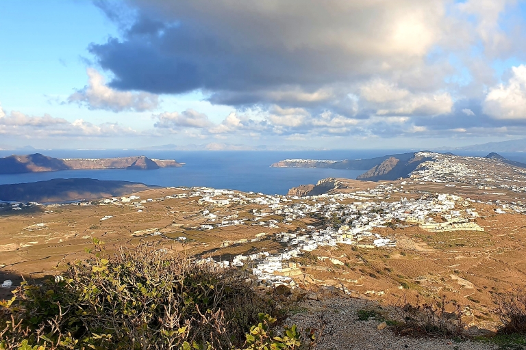 Santorin : Visite guidée de Megalochori et Oia avec dégustation de vins
