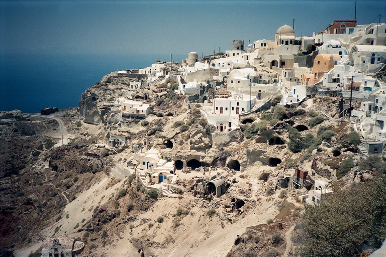 Santorin : Visite guidée de Megalochori et Oia avec dégustation de vins