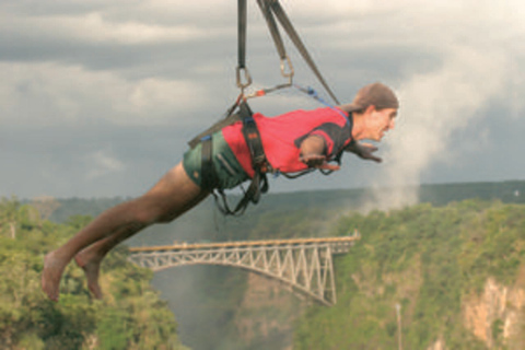 Cascate Vittoria: Esperienza Flying Fox con trasferimenti