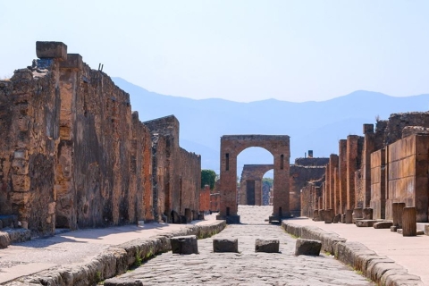 La visite guidée de l'ancienne Pompéi