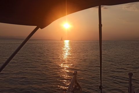 Port de Nea Michaniona : croisière au coucher du soleil dans la baie de Thessalonique