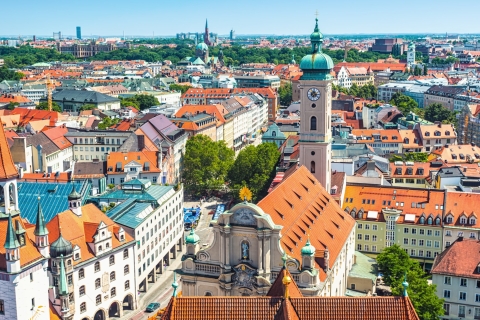 Munich : chasse au trésor autoguidée et visite à pied de la ville