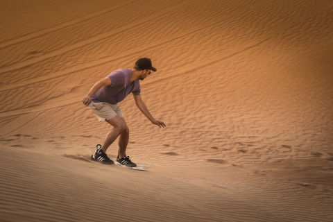Combo: Abu Dhabi City Tour and Evening Desert Safari Sharing Tour Italian