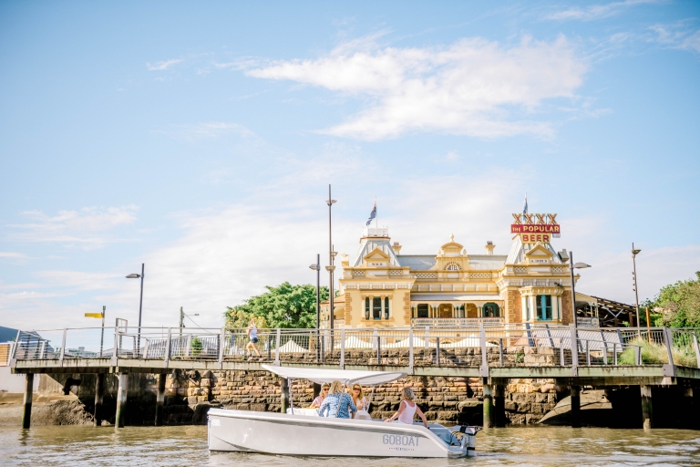 Brisbane: Electric Picnic Boat Rental from Breakfast Creek Electric Picnic Boat Hire - 1 hour