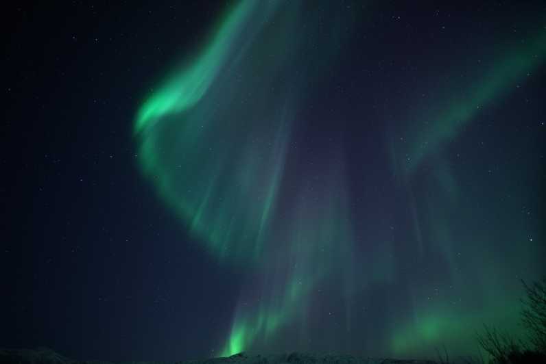 Da Tromsø: caccia all'aurora boreale in barca