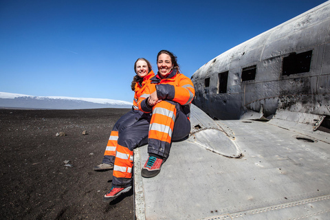 De Reykjavik: costa sul, naufrágio de avião e passeio de quadriciclo na praia