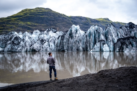 Z Reykjaviku: wycieczka piesza po południowym wybrzeżu i lodowcu