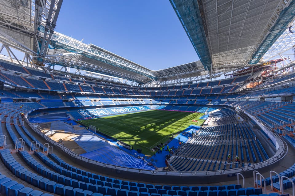 „Santiago Bernabéu“ stadionas, Madridas