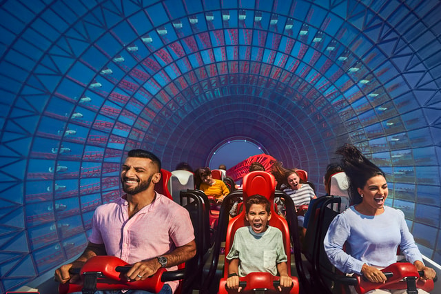 Abu Dhabi: Ferrari World 1-Day 2 Parks Combo Ticket