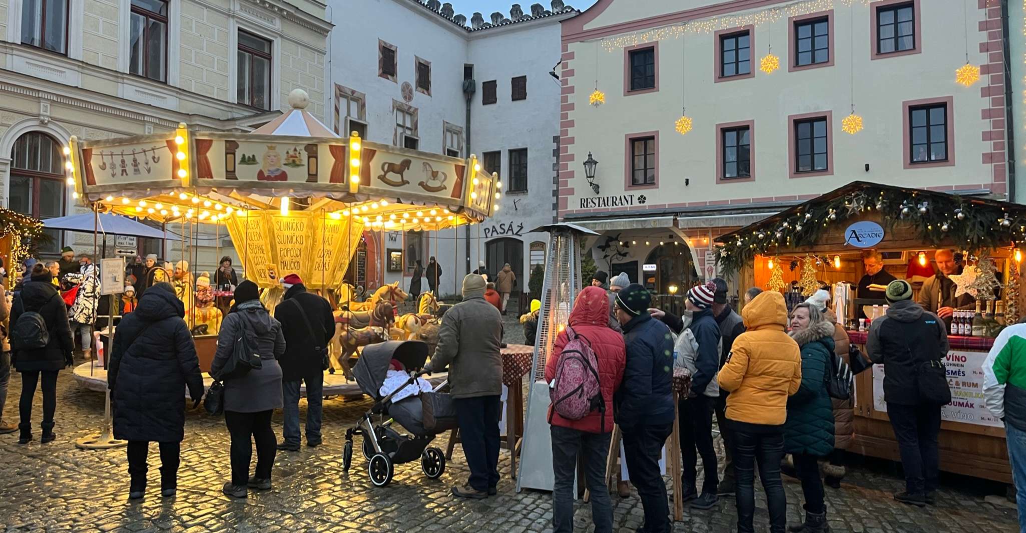 Cesky Krumlov, Visite privée à pied sur le thème de Noël - Hizvo