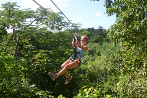 San Juan : Ecoadventure Ziplining près de la villeAventure au coucher du soleil