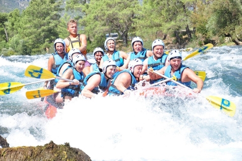 Alanya: Koprulu Canyoning, Wildwasser-Rafting & Zipline Tour