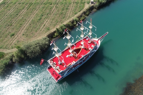 Big Boat Tour on the Manavgat River and Visit to the Bazaar