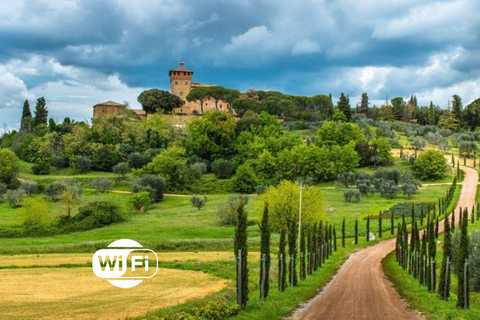 رحلة نصف يوم إلى شيانتي: تذوق قلب توسكاناخيار المجموعة الصغيرة (حتى 30 شخصًا)