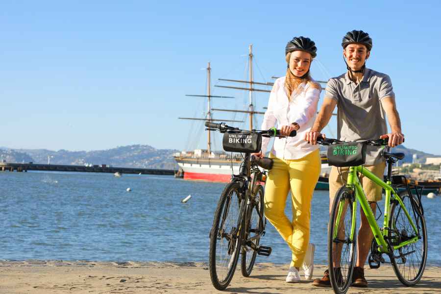 Santa Monica: Fahrrad- und eBike-Verleih mit Karte