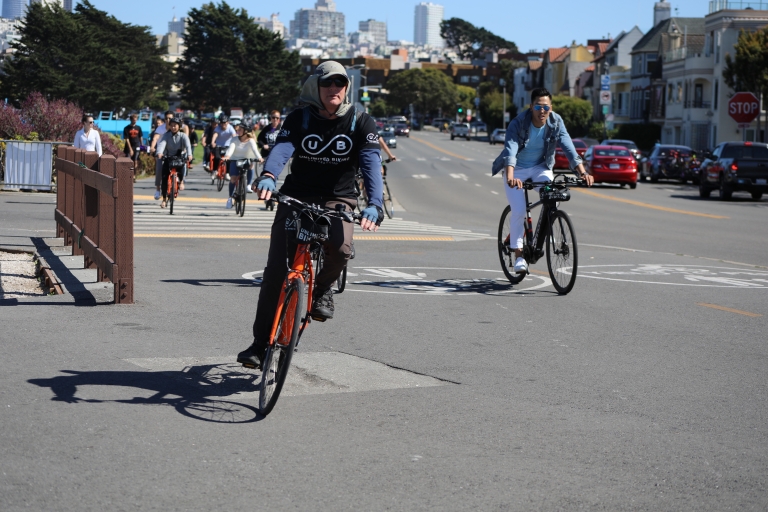 LA: begeleide fiets- of eBike-tour door Santa Monica en Venice BeachStandaard fietstocht