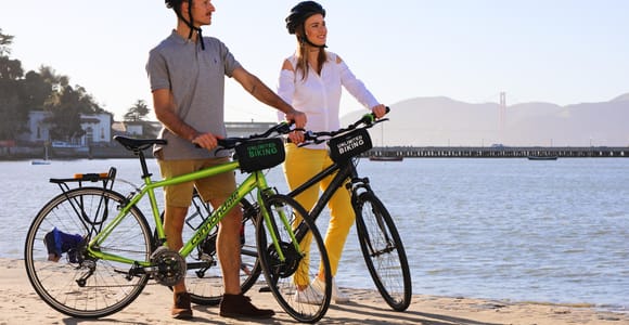 San Diego: Fahrrad- oder eBike-Verleih mit Karte