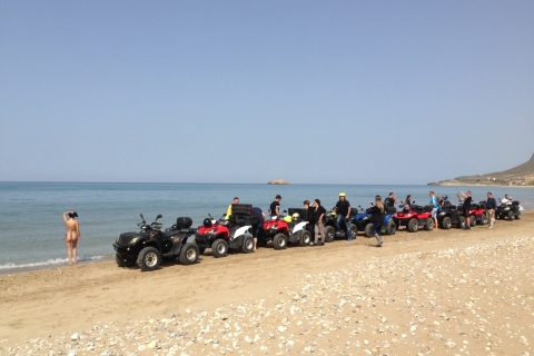 Kreta: 5 uur Safari Heraklion met quad, jeep, buggy en lunchAvontuurlijke route met Quad 450cc Heraklion