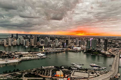 Miami: Romantischer Flug in den Sonnenuntergang - Champagner gratis