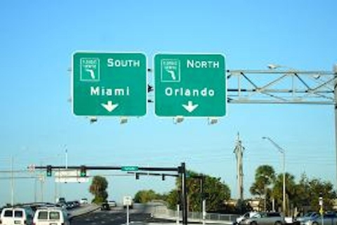 One-Way-Shuttle von Orlando nach MiamiOne-Way-Shuttle